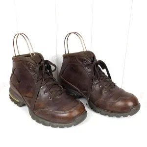 Vintage Nike Air Sneaker Boots Brown Leather Men's Size 7 Waterproof
