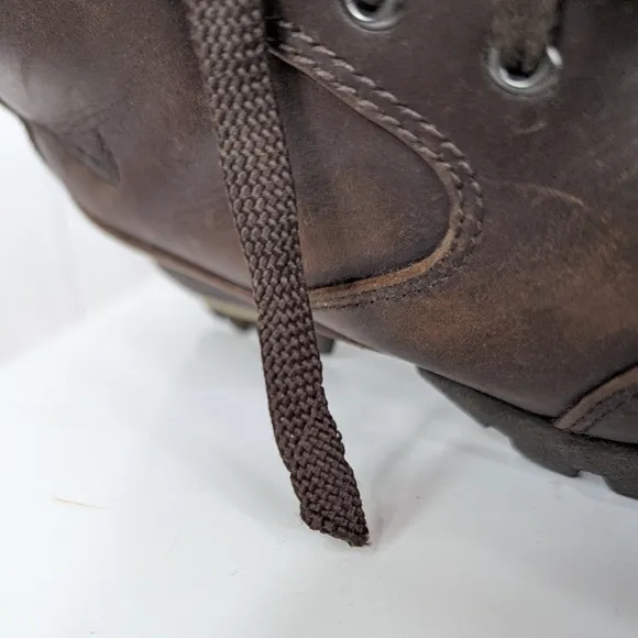 Vintage Nike Air Sneaker Boots Brown Leather Men's Size 7 Waterproof