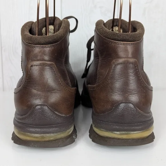 Vintage Nike Air Sneaker Boots Brown Leather Men's Size 7 Waterproof