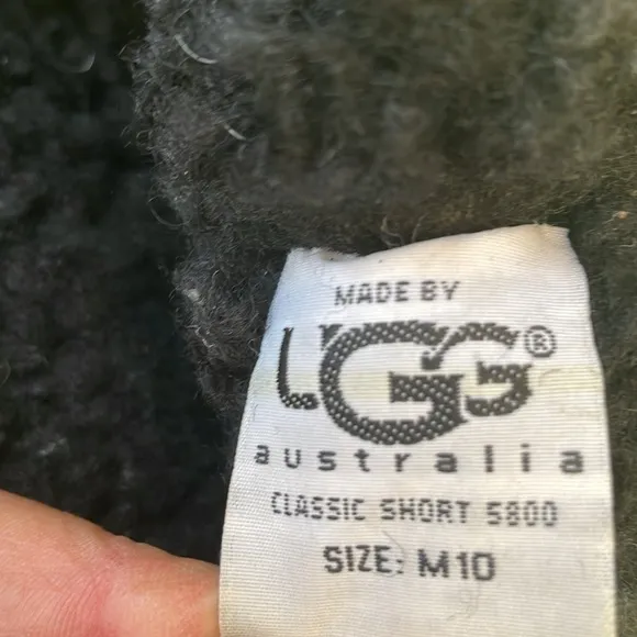 Vintage original black/brown UGG winter boots