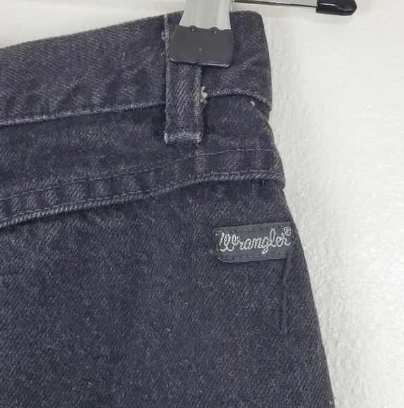 Vintage Wrangler SilverLake Black High-Rise Jeans | 90s USA Made | 9/10 x 34