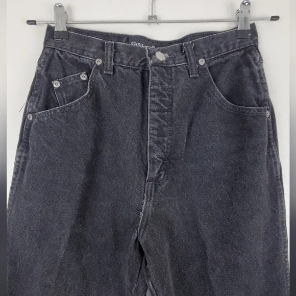 Vintage Wrangler SilverLake Black High-Rise Jeans | 90s USA Made | 9/10 x 34