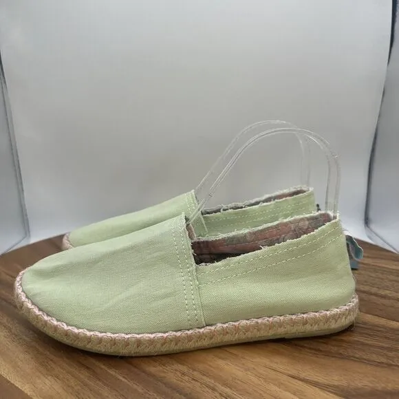 Vionic Beach Women's 6.5 Laguna Shoes Slip On Canvas Nautical Travel Espadrille