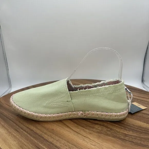 Vionic Beach Women's 6.5 Laguna Shoes Slip On Canvas Nautical Travel Espadrille