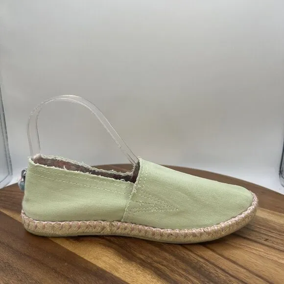 Vionic Beach Women's 6.5 Laguna Shoes Slip On Canvas Nautical Travel Espadrille