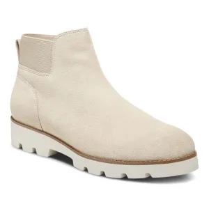 VIONIC- Brionie Chelsea Boot Lug Sole SemolinaSuede Pull On