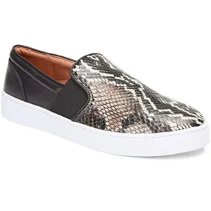 Vionic Demetra Snakeskin Slip On Sneakers Size 8.5