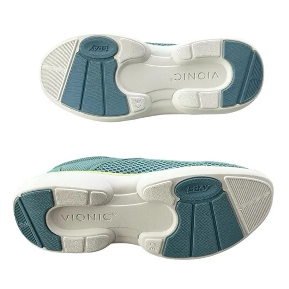 Vionic Zeta Wasabi Walking Shoe Sneakers Women’s Size 7.5 Wide