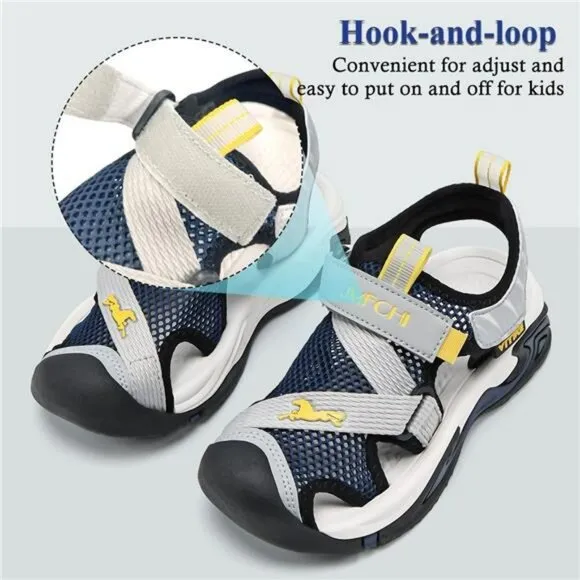 VITUOFLY Kids Sandals Boys Girls Water Shoes Hiking Beach Pool Summer Shoe