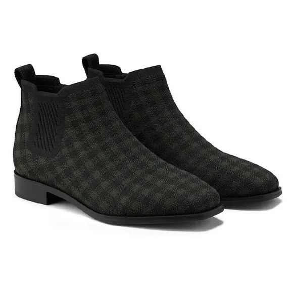 VIVAIA Ryan Pro Women's Ankle Boots Pull on Chelsea‎ Slip on Short Square-toe 40