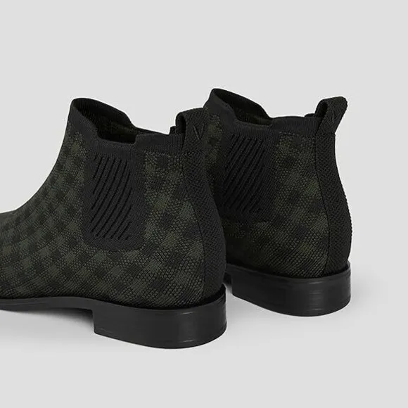 VIVAIA Ryan Pro Women's Ankle Boots Pull on Chelsea‎ Slip on Short Square-toe 40