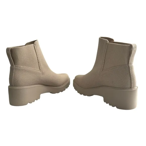 Vivaia Women’s Round-Toe Platform Chunky Wedge Boots (Everly) Size (37) US 6.5
