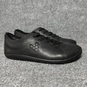 Vivobarefoot Addis Minimalist Shoes Womens EU 38 US 7 Black Walking Comfort