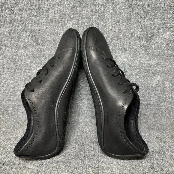 Vivobarefoot Addis Minimalist Shoes Womens EU 38 US 7 Black Walking Comfort