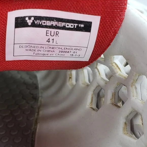 VivoBarefoot Ultra Mens White Rubber Water Sport Shoes Size US 8 EU 41