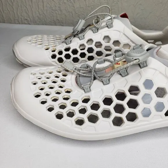 VivoBarefoot Ultra Mens White Rubber Water Sport Shoes Size US 8 EU 41