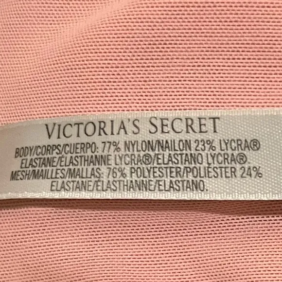 VSX Sport Victoria’s Secret Pink Metallic Sparkle Supportive Sports Bra Size 36D