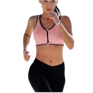 VSX Sport Victoria’s Secret Pink Metallic Sparkle Supportive Sports Bra Size 36D