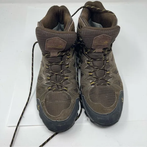 WANABEE Trek 300 MID CS Hiking Shoes - Men - Brown 13.5