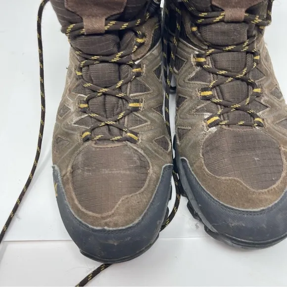 WANABEE Trek 300 MID CS Hiking Shoes - Men - Brown 13.5