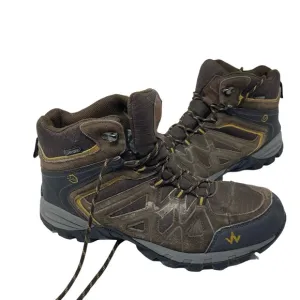 WANABEE Trek 300 MID CS Hiking Shoes - Men - Brown 13.5