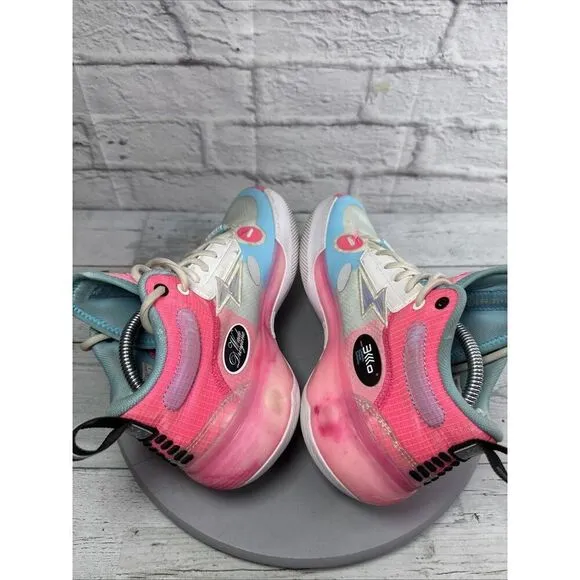 Way Of Wade 10 South Beach Men Basketball Shoes Size 8 Li ning Pink/Blue