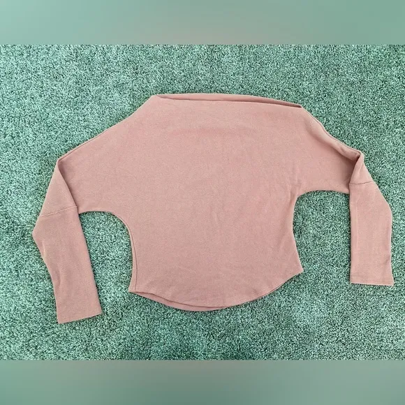 WE THE FREE BYFREE PEOPLE Fuji Thermal Tee in Rosie FP-5