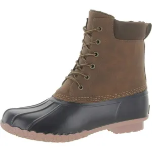 Weatherproof Vintage Mens Adam II Combat &amp; Lace-up Boots Navy 9 Medium (D)