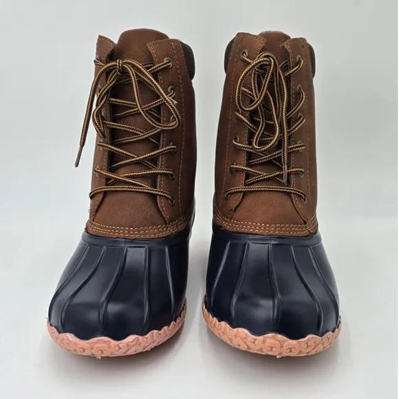 Weatherproof Vintage Water Resistant Duck Boots Polar Fleece Lining Men's 9M
