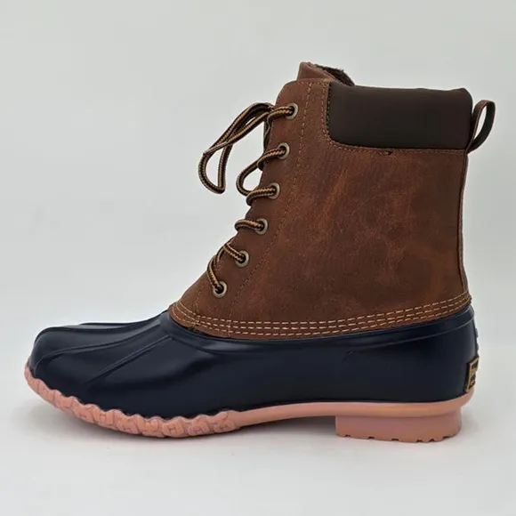 Weatherproof Vintage Water Resistant Duck Boots Polar Fleece Lining Men's 9M