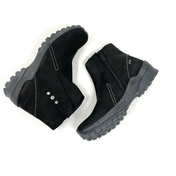 Wolky Zion Waterproof Boots Black