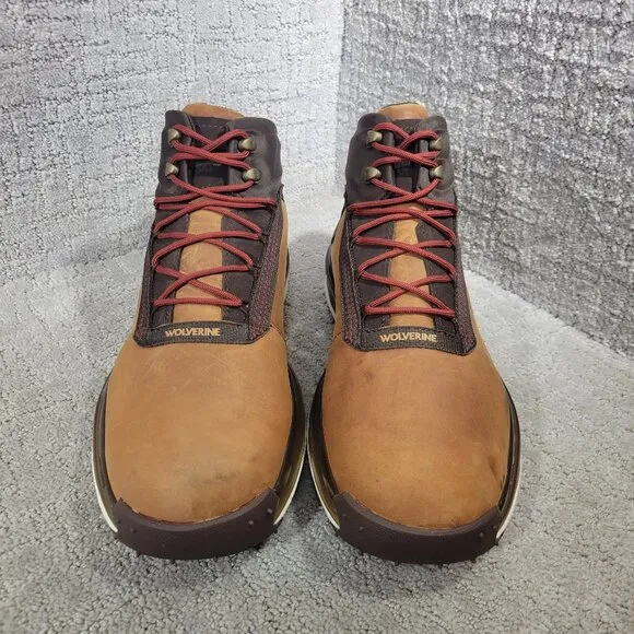 Wolverine Conquer Ultraspring Men's Size 13M Brown Waterproof Hiking Boots