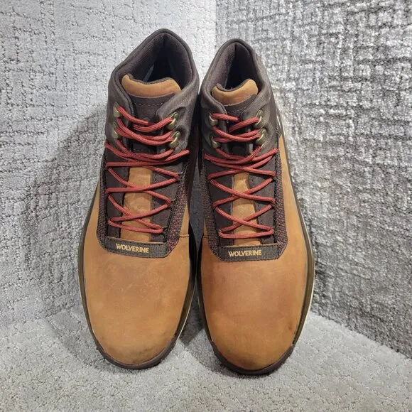 Wolverine Conquer Ultraspring Men's Size 13M Brown Waterproof Hiking Boots