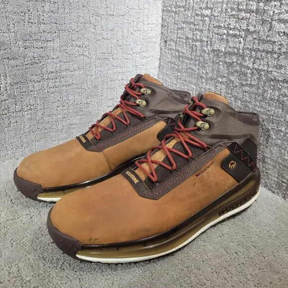 Wolverine Conquer Ultraspring Men's Size 13M Brown Waterproof Hiking Boots