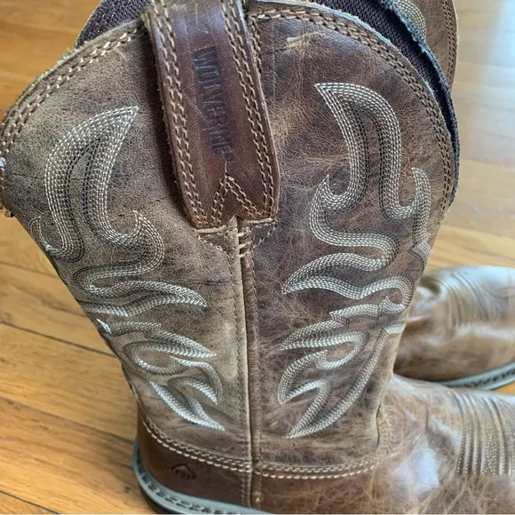 Wolverine Durashock Composite Toe Men’s Roscoe Cowboy Boots