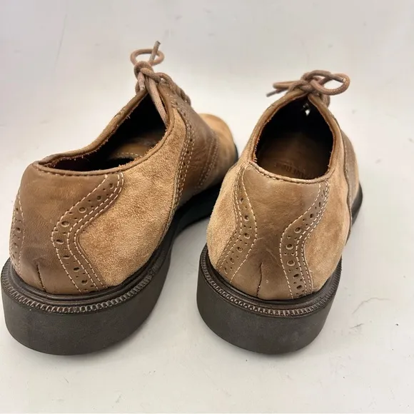 WOLVERINE DuraShocks Men’s 8 Eu 40 Wmn 9 Leather Comfort Shoes Oxfords NWOB