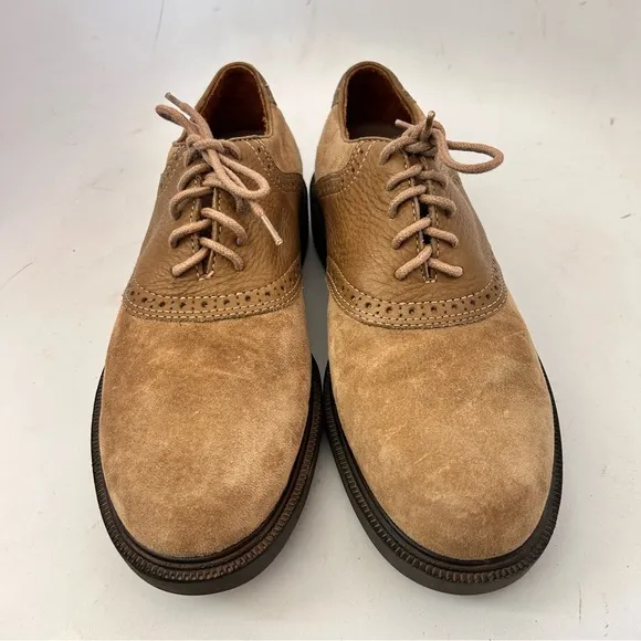 WOLVERINE DuraShocks Men’s 8 Eu 40 Wmn 9 Leather Comfort Shoes Oxfords NWOB