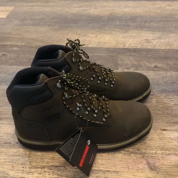 Wolverine Mens Bandit Lo 6” Waterproof Work Boots W10862 Sz. 13 multi shock NIB
