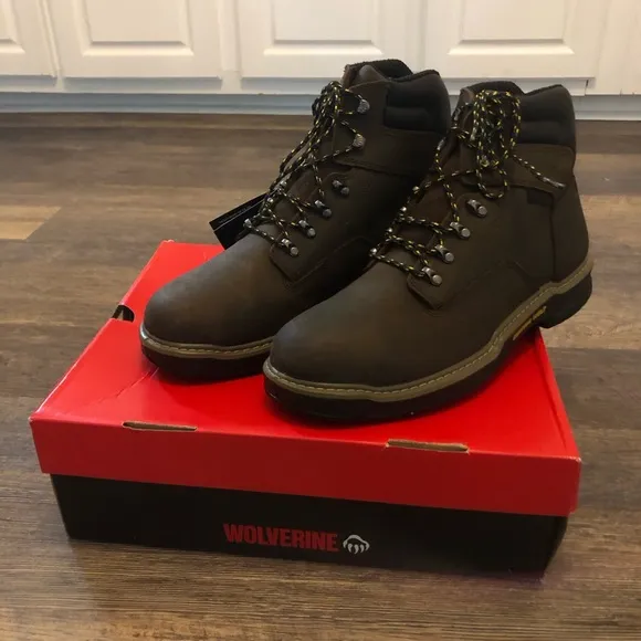 Wolverine Mens Bandit Lo 6” Waterproof Work Boots W10862 Sz. 13 multi shock NIB