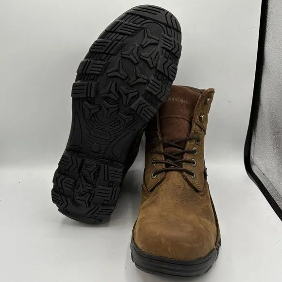 Wolverine Men's Durbin Waterproof Steel Toe 6&quot; Size 14 Brown |W05483|