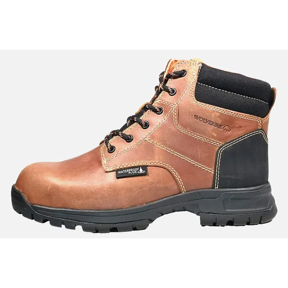 Wolverine PIPER Women's Size 9.5W Waterproof Composite Toe 6&quot; Work Boots W221032