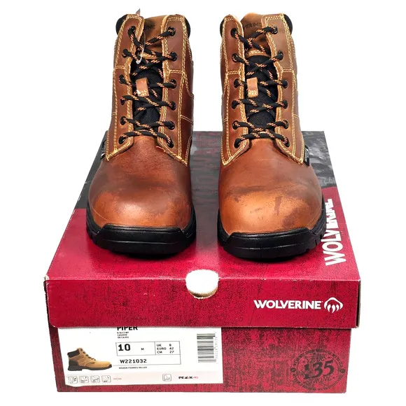 Wolverine PIPER Women's Sz 10 M  Waterproof Composite Toe 6&quot; Work Boots W221032