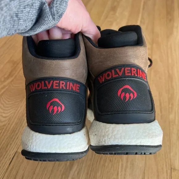 Wolverine Rev Ultraspring FX Durashocks Leather Work Boots Men's Size 11.5