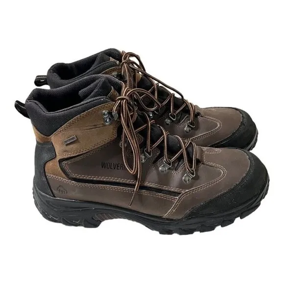 Wolverine Spencer Boot Men USA 13M Waterproof Leather Mid-Cut Hiking W05103
