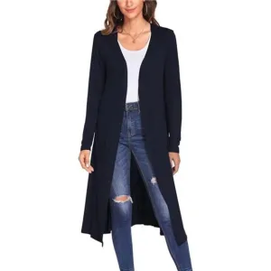 Women Maxi Cardigan Lightweight Duster Long Sleeve Cardigan Fall