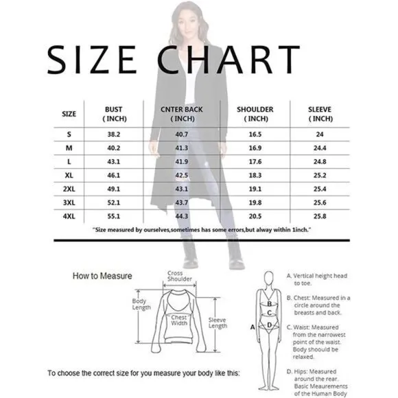 Women Maxi Cardigan Lightweight Duster Long Sleeve Cardigan Fall