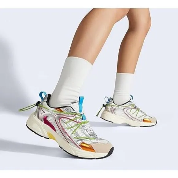 ⚡Women Shoes Mesh Casual Sport Gym Work Adjustable Lace Trendy Athletic Tenni
