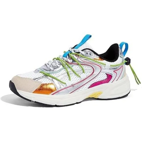 ⚡Women Shoes Mesh Casual Sport Gym Work Adjustable Lace Trendy Athletic Tenni
