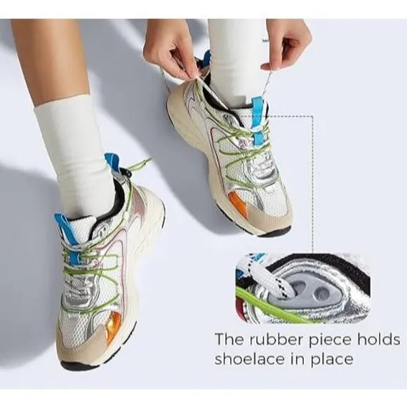 ⚡Women Shoes Mesh Casual Sport Gym Work Adjustable Lace Trendy Athletic Tenni