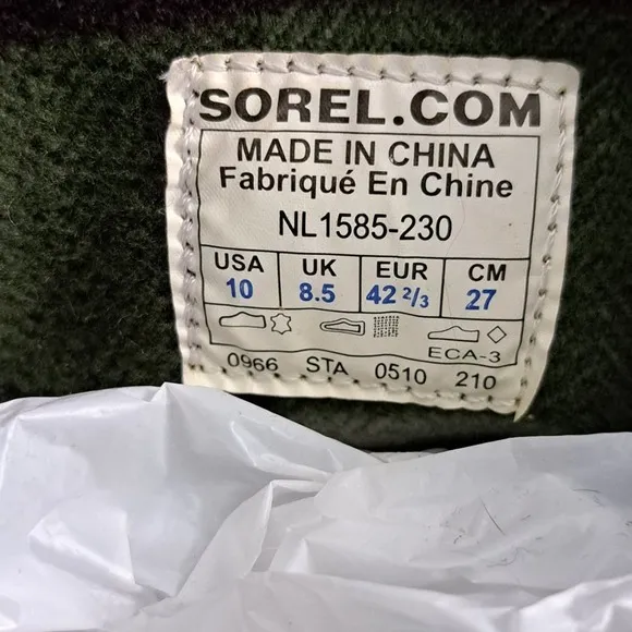 Women Sorel NL1585 Firenzy Waterproof Boots Size 10
